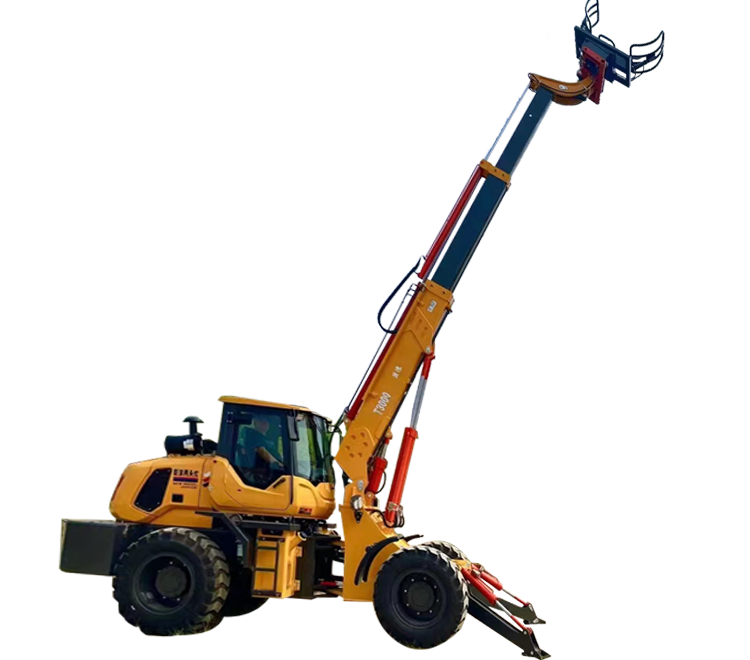 伸縮臂叉卸車